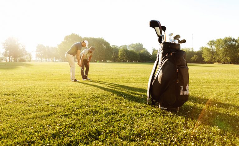 Golf round lesson fee