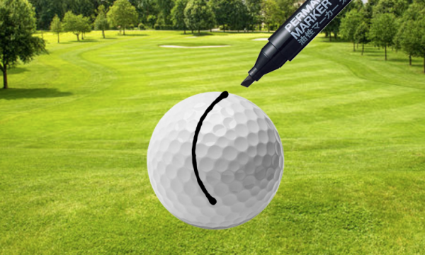 Golf ball line